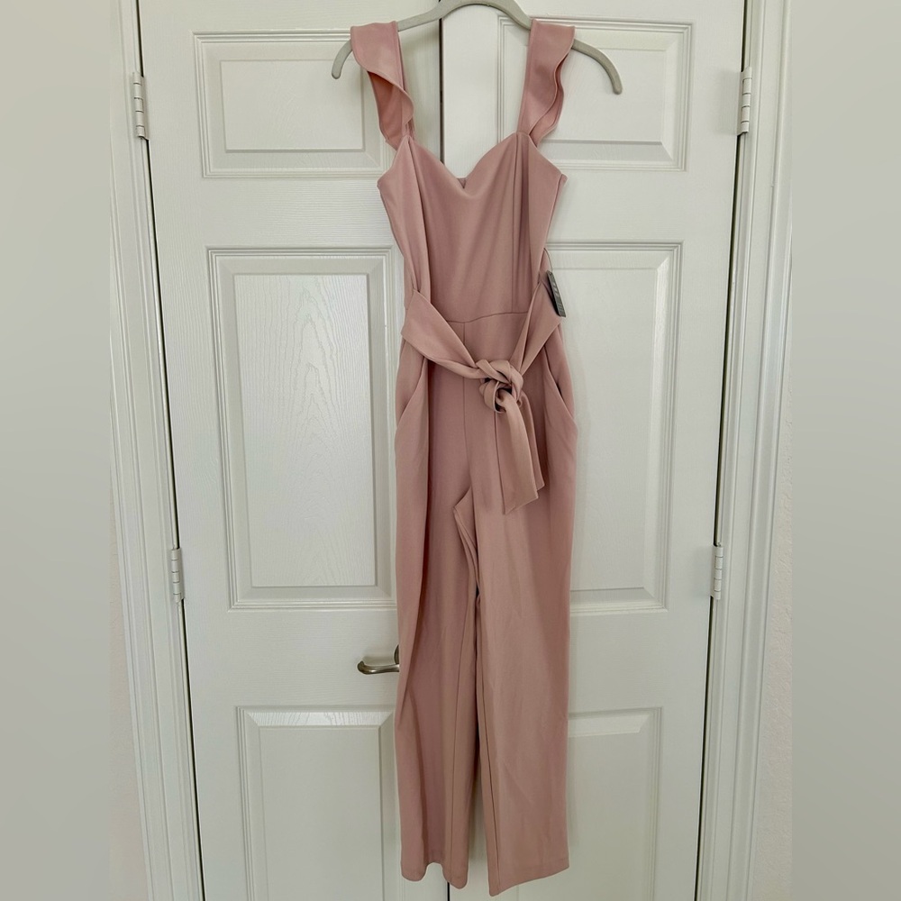 Express Blush Pink Jumpsuit